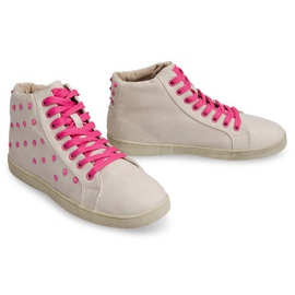 Høje sneakers 7910 Beige