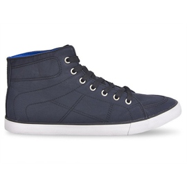 High Casual 033 sorte sneakers