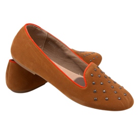Studded Lords 957 Camel brun