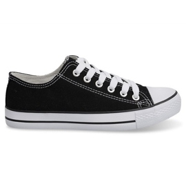 8223 sorte høje sneakers
