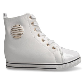 Moderigtige sneakers B118 Hvid