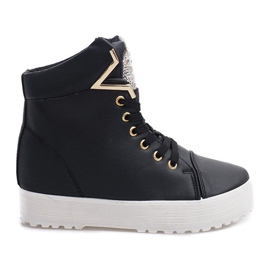 High-top Sneakers K08 Sort