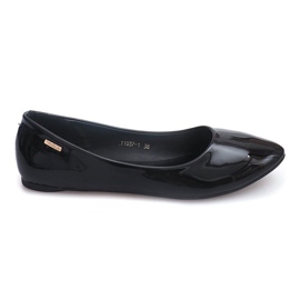 Lakerede ballerinaer 11037 Sort