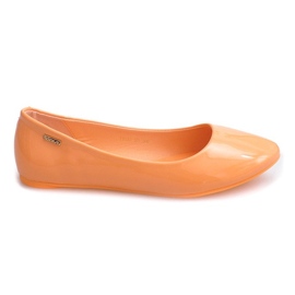 Lakerede ballerinaer 11037 Orange