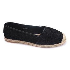 Ballerinas Espadrilles A168 Sort