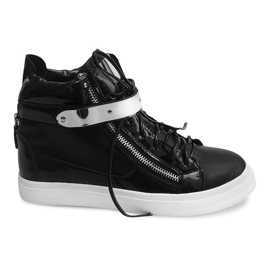 High-top Sneakers LL01 Sort