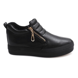 High Wedge Sneakers Creepers H42 Sort
