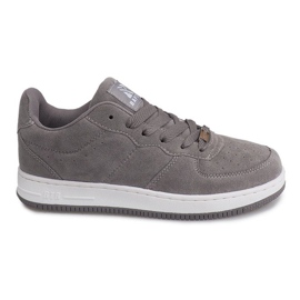Suede Sneakers Air Force B780 Grå gul