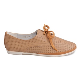 Openwork Jazz Sko CS002 Camel brun