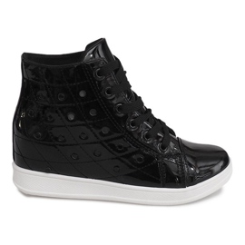 Wedge Sneakers YD-61 Sort