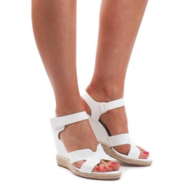 Wedge Sandaler 5H5670 Hvid brun