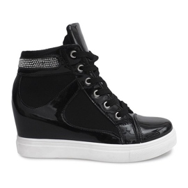 Wedge Sneakers A-35 Sort