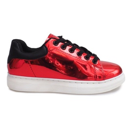 Retro Sneakers Superstar 1690-4 Rød