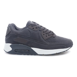 Sportssko Sneakers Suede Z2014-6 D. Grå