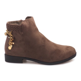 Suede LL113 Khaki støvler grøn