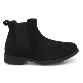 Ruskind støvletter Jodhpur 7-K3520A Sort