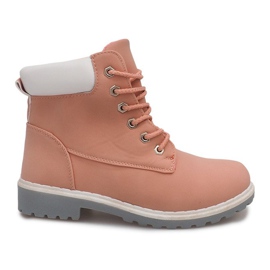 Timberki Trapery 6612 Pink lyserød