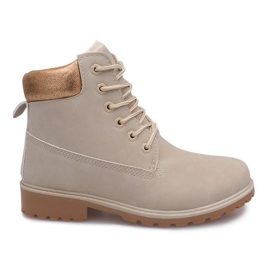 Varme tømmerfangere ZY-15 beige