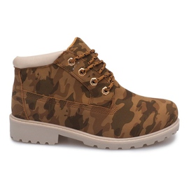 Timberki Trapery W-3056 Camel brun