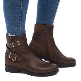 Varme støvler 3108 Camel brun
