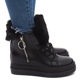Varme sneakers SJ665-1 Sort