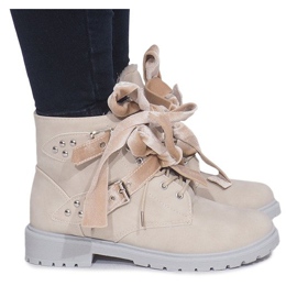 Varme ekstravagante støvler TL0129-4 Beige