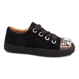 Rigt dekoreret Sneakers 6192 Sort