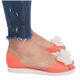 Meliski Midow beige sandaler brun flerfarvet
