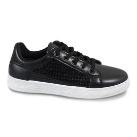 Sorte openwork sneakers 6738-Y