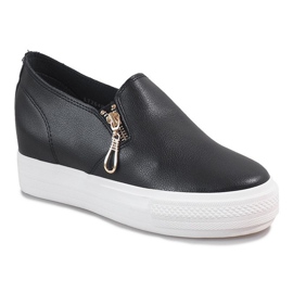 Hvide Margaux sneakers sort