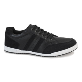Sorte herresneakers M-621