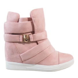 Pink kile snekaers H6507 lyserød