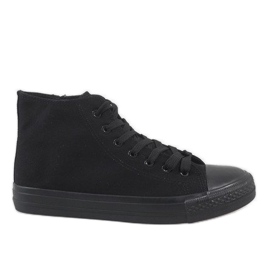 Sorte klassiske herresneakers XN50