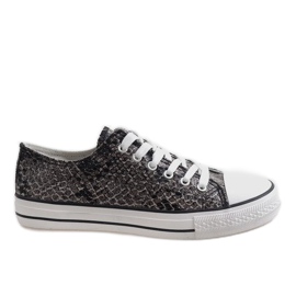 Sorte herresneakers BKA-9