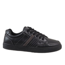 Sorte herresneakers M7036-1