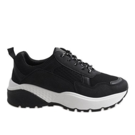 Sorte moderigtige sportssko LT017