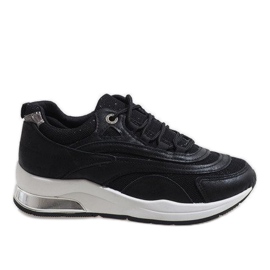 Sorte moderigtige sportssko LL1718