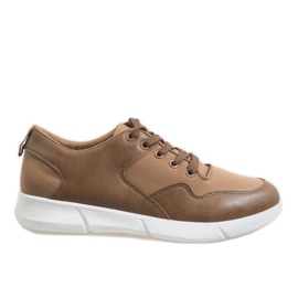 Brune herresneakers A-58
