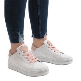 Hvide sneakers H99-36