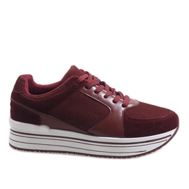 Maroon sportssko 6261 rød