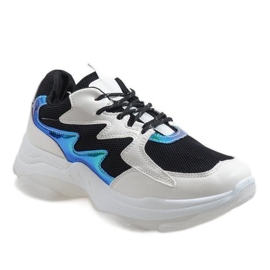 Sort fashionable LL1730 sportssko hvid