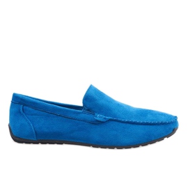 Elegante marineblå sko fra AB07-6 loafers