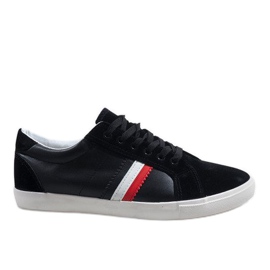 Sorte herresneakers JX-13