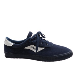 Marineblå sneakers til mænd HW01 marine blå
