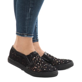 HC233 sorte blonder sneakers