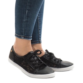JX05 sorte blonder sneakers