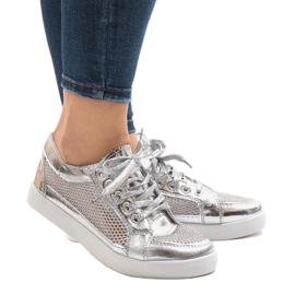 521 sorte åbent sneakers grå