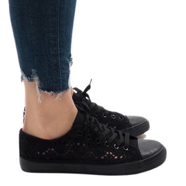 RL-673 sorte blonder sneakers