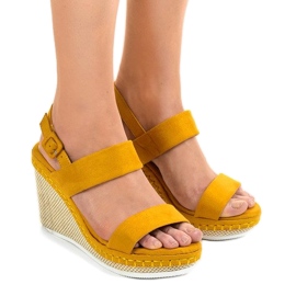 Gule kile sandaler U-6291