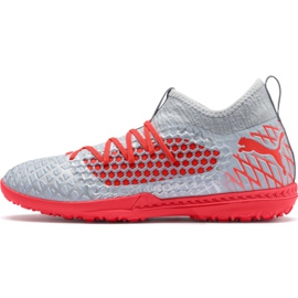 Puma Future 4.3 Netfit Tt M 105685 01 fodboldstøvler flerfarvet grå